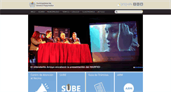 Desktop Screenshot of mardelplata.gob.ar